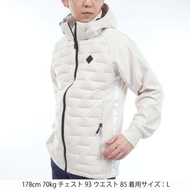 BRIEFING ハイブリッドダウンパーカー XLサイズ ブリーフィング BRIEFING ストレッチ 2WAY ハイブリッド ダウン
