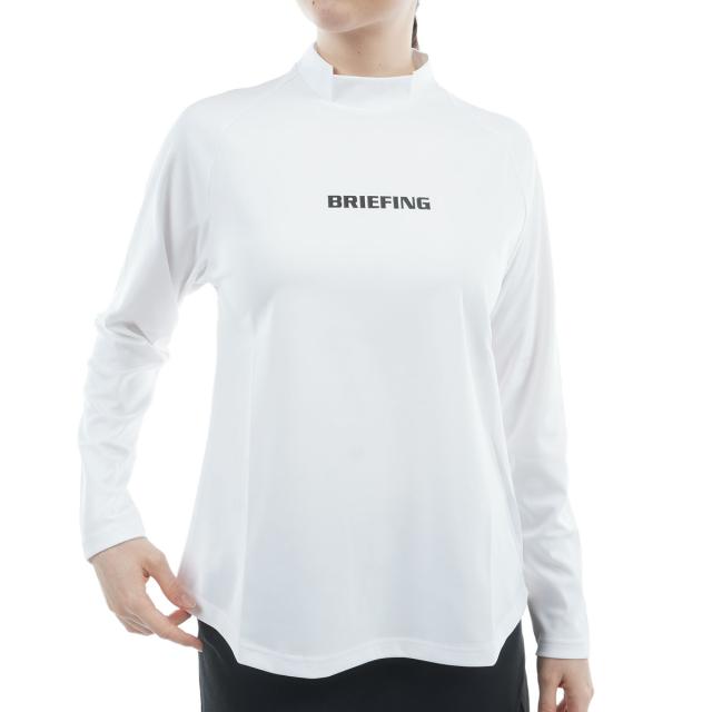 ブリーフィング　BRIEFING　ストレッチ ツアー RF ハイネック長袖シャツ　レディス