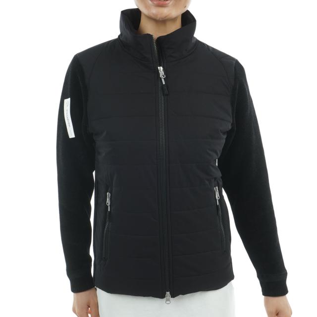 ブリーフィング　BRIEFING　ストレッチ ウインドブロック モールヤーン ニット ブルゾン　レディス