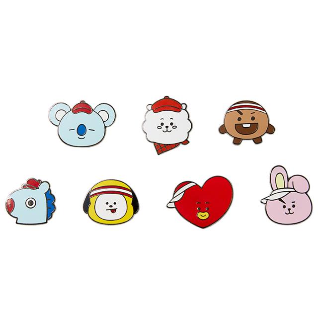 BT21 HOLE IN ONE ゴルフマーカー Lucky7 7個セット_1