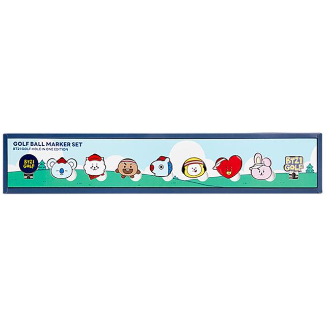BT21 HOLE IN ONE ゴルフマーカー Lucky7 7個セット_5