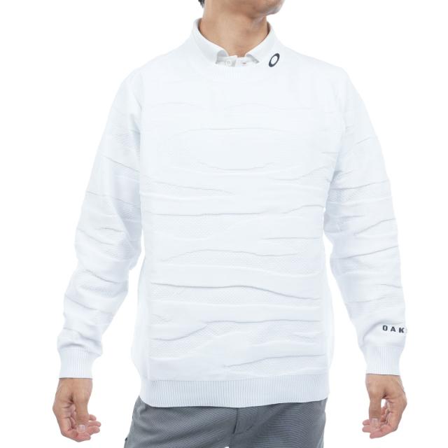 オークリー　OAKLEY　OAKLEY ストレッチ カモ ジャカード クルーネックセーター