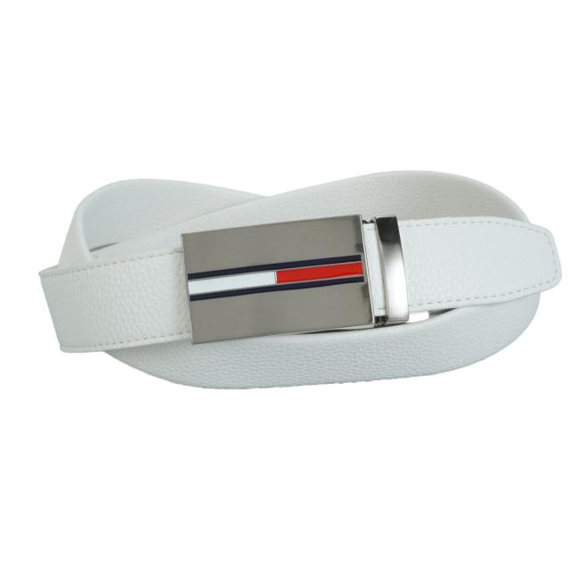 トミー ヒルフィガー ゴルフ　  GOLF　フラッグ ストレッチスライドロック オーバーサイズ ベルト