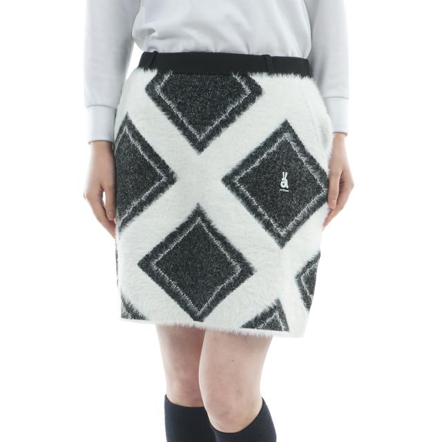 アルチビオ　archivio　フェザーヤーン保温ニットスカート　レディス