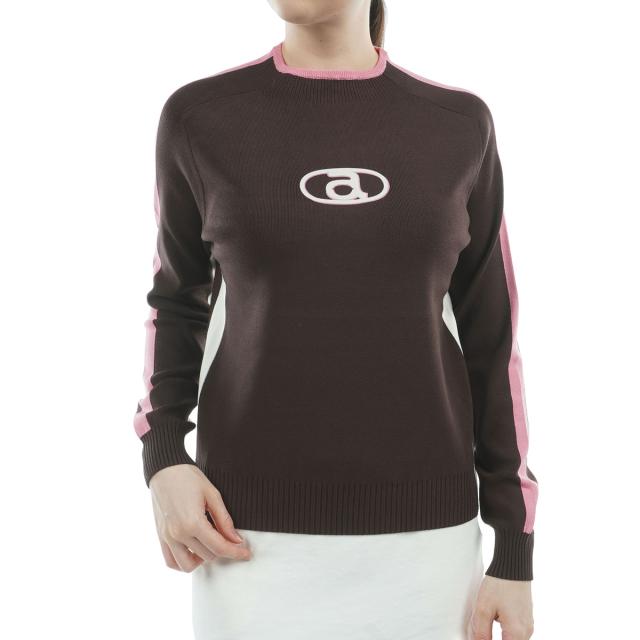 アルチビオ　archivio　カラーライン配色プルオーバーセーター　レディス アルチビオ archivio カラーライン配色プルオーバーセーター レディス