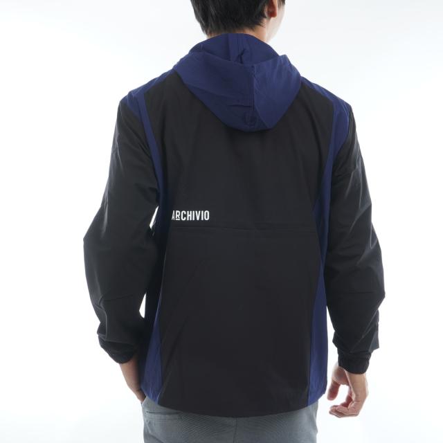 アルチビオ ブルゾン フード付きジャケット　ゴルフ メンズ　完売品 アルチビオ] フード付きブルゾン メンズ 2024 秋冬 ゴルフウェア