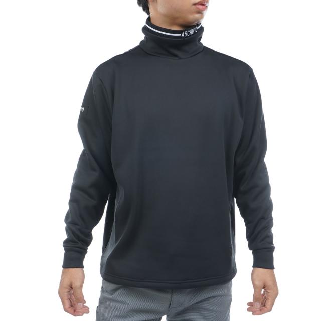 アルチビオ　archivio　裏起毛ハイネックプルオーバー