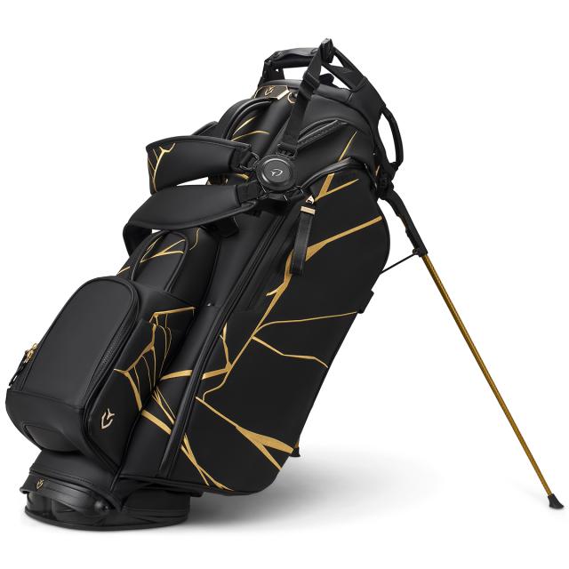 ヴェゼル　VESSEL　数量限定 プレイヤー 5.0 プロ シングル・ダブル両ストラップ付き スタンドキャディバッグ