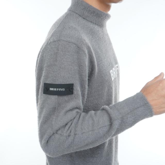 ブリーフィング BRIEFING リバーシブルロゴワッペン シャギー