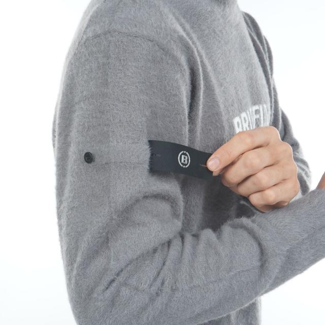 ブリーフィング BRIEFING リバーシブルロゴワッペン シャギー