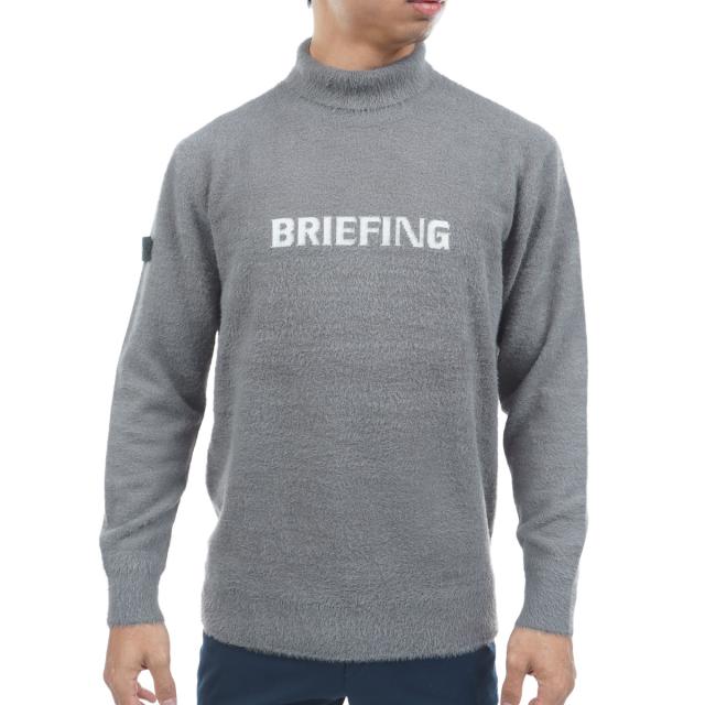 ブリーフィング BRIEFING リバーシブルロゴワッペン シャギー