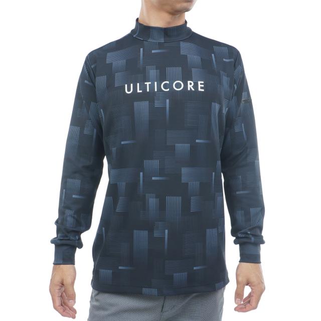 ブリヂストン　BRIDGESTONE GOLF ULTICORE　4Dimotion Fit Split ストレッチ ラグランスリーブ モックネック長袖シャツ