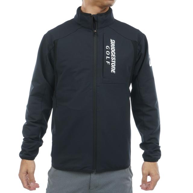 ブリヂストン　BRIDGESTONE GOLF　B-01 ストレッチ 前開き長袖ブルゾン