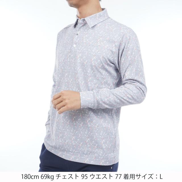 ブリヂストン BRIDGESTONE GOLF B-01 裏起毛 ストレッチ 共衿長袖