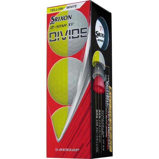 ダンロップ　SRIXON　Z-STAR XV DIVIDE ボール 3ダースセット