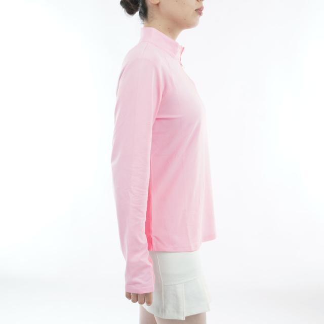サン ソレイル　Sun Soleil　UPF50+ ソルテック ラックス 長袖モックネックシャツ　レディス_7