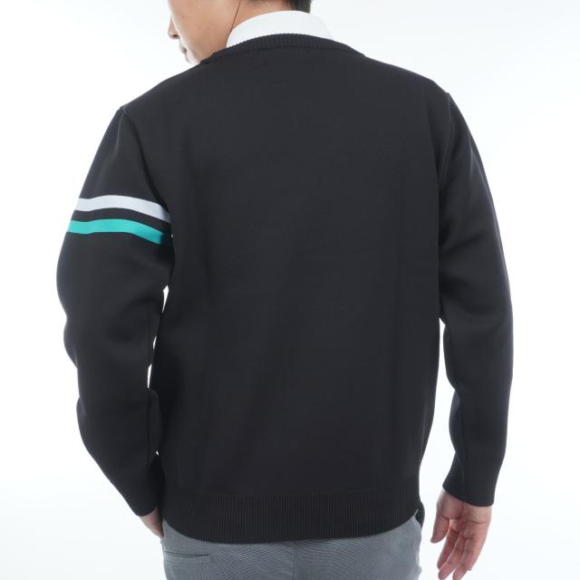 サイコバニー PSYCHO BUNNY GOLF トリコロール ジャカードセーター