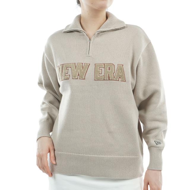 ニューエラ　NEW ERA GOLF　GFW ハーフジップセーター　レディス