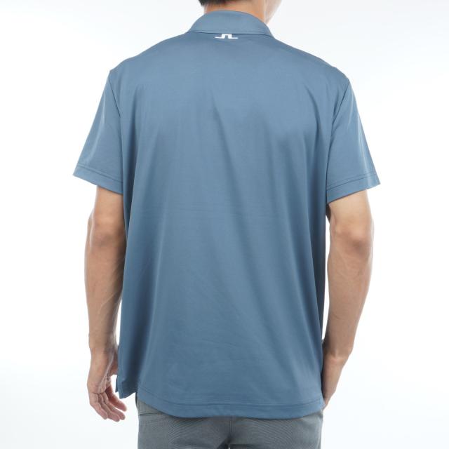 J.リンドバーグ　J.LINDEBERG　ストレッチ JL×ストライププリント半袖ポロシャツ_14