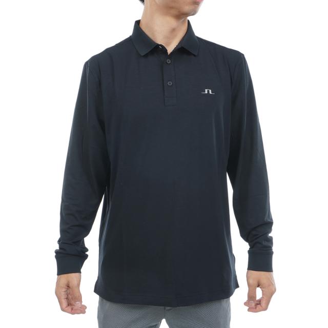 J.リンドバーグ　J.LINDEBERG　ストレッチ 長袖ポロシャツ