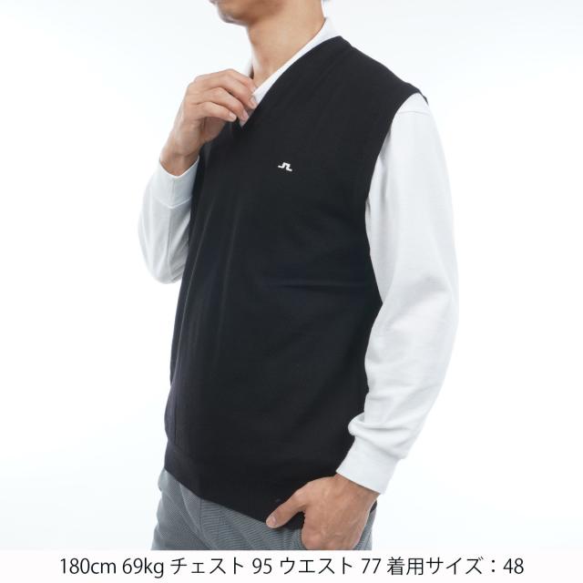 J.リンドバーグ　J.LINDEBERG　メリノウールニットベスト_10