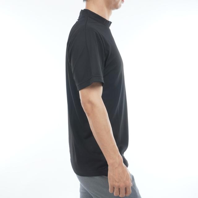アディダス　Adidas　2in1 ストレッチウーブンベスト付きモックネック半袖シャツ_18