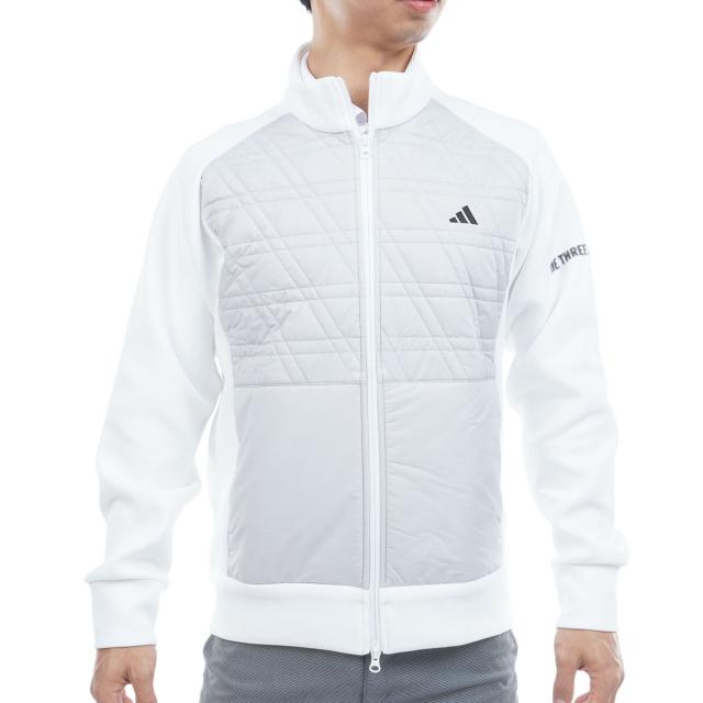 アディダス　Adidas　ストレッチ ファブリックミックス フルジップジャケット