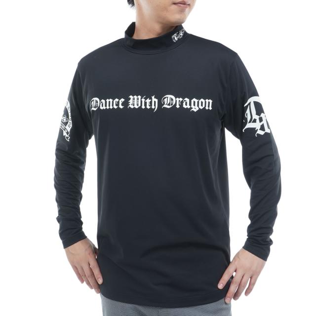 ダンスウィズドラゴン　Dance With Dragon　ストレッチ COCOTYECO天竺 長袖モックネックシャツ_3