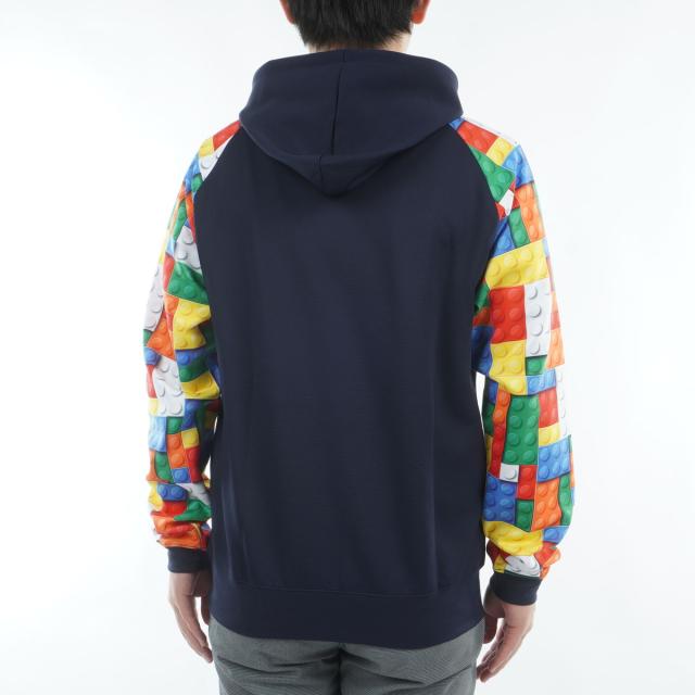 ラウドマウスゴルフ Loud Mouth Golf 無地×柄 ダンボールニット