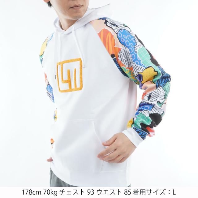 ラウドマウスゴルフ Loud Mouth Golf 無地×柄 ダンボールニット