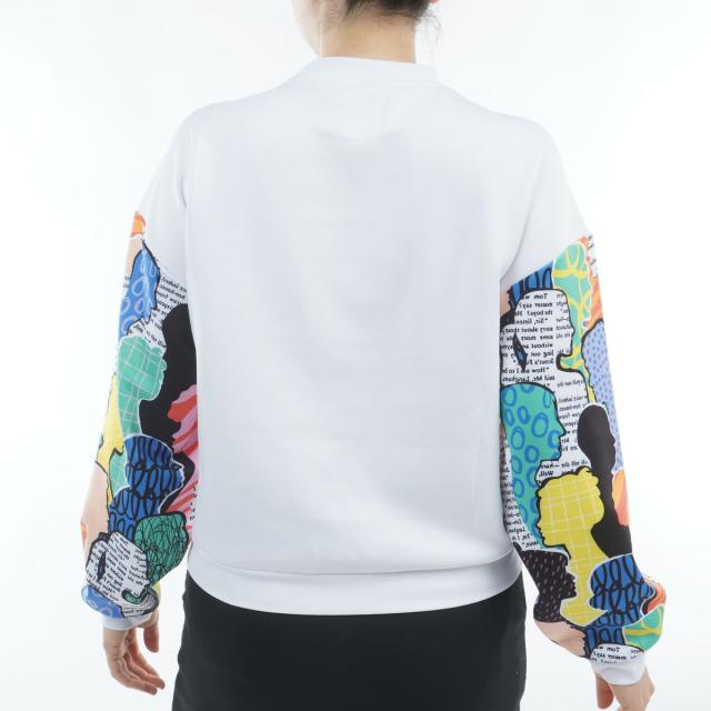 ラウドマウスゴルフ Loud Mouth Golf 無地×柄 ダンボールニット