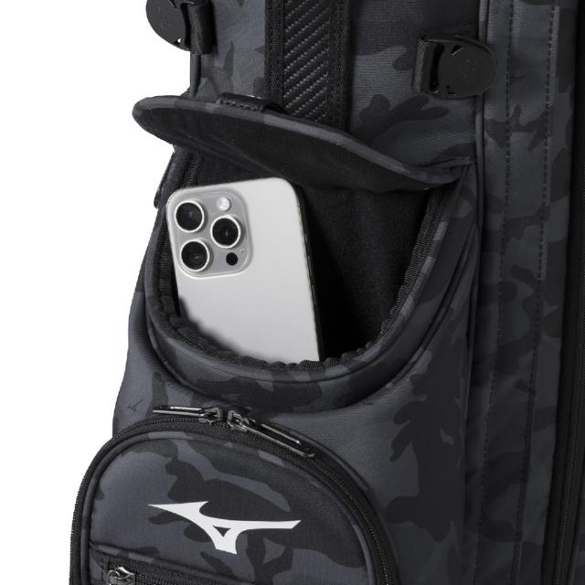 ミズノ　スタンドキャディバック MIZUNO（ミズノ） ミズノ公式 BR-D4 スタンドバッグ ネイビー : ミズノ