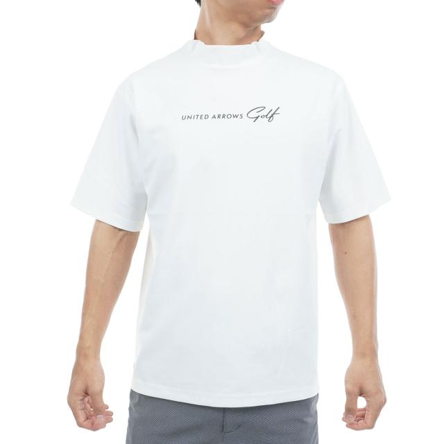 ユナイテッドアローズ　UNITED ARROWS GOLF　モックネック半袖シャツ