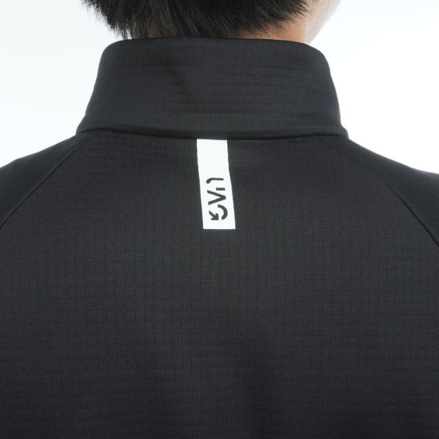 UNITED ARROWS Golf ブラック スウェット M ユナイテッドアローズ UNITED ARROWS GOLF ハーフジップスウェットの