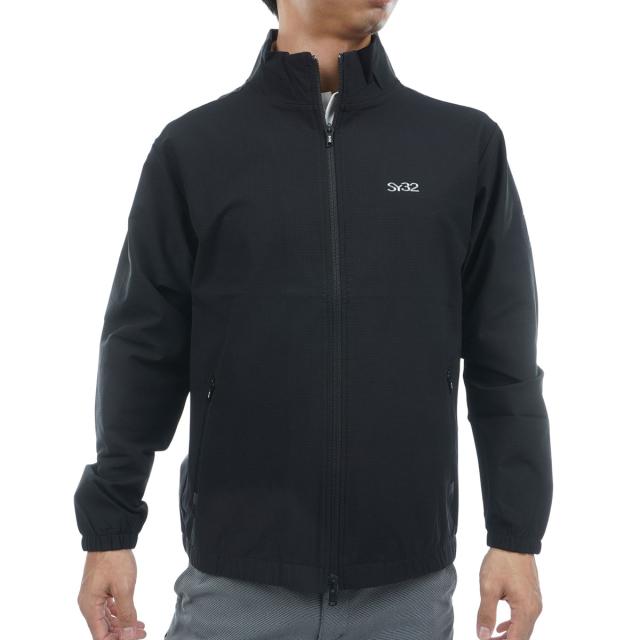 エスワイサーティトゥ バイ スウィートイヤーズ　SY32 by SWEET YEARS　ストレッチ ダブルウーブン ドットエア ジャケット