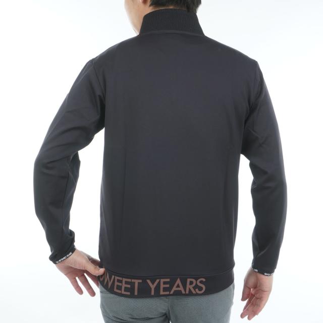 エスワイサーティトゥ バイ スウィートイヤーズ　SY32 by SWEET YEARS　MATNEOPRENE ストレッチ プルジップスウェット_2