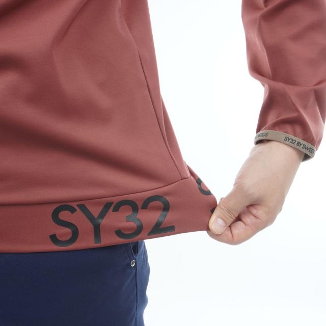 エスワイサーティトゥ バイ スウィートイヤーズ　SY32 by SWEET YEARS　MATNEOPRENE ストレッチ プルジップスウェット_11