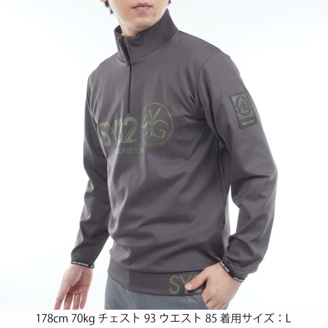 エスワイサーティトゥ バイ スウィートイヤーズ　SY32 by SWEET YEARS　MATNEOPRENE ストレッチ プルジップスウェット_18