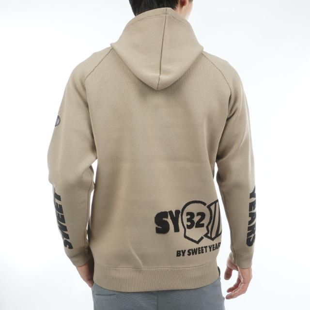 エスワイサーティトゥ バイ スウィートイヤーズ　SY32 by SWEET YEARS　SAGARA SY32ロゴ フーディーセーター_6