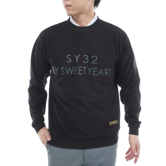 エスワイサーティトゥ バイ スウィートイヤーズ　SY32 by SWEET YEARS　フリース ミニパイル スウェットシャツ