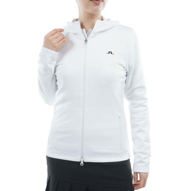 J.リンドバーグ　J.LINDEBERG　ストレッチ 裏起毛 フリース フルジップパーカー　レディス