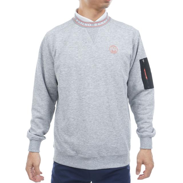 サイコバニー PSYCHO BUNNY GOLF アウトラインバニー クルーネック