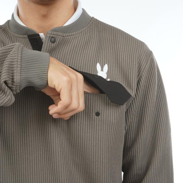 サイコバニー PSYCHO BUNNY GOLF モダングラフィック ヘンリーネック