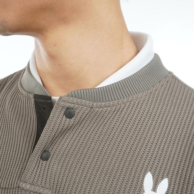 サイコバニー PSYCHO BUNNY GOLF モダングラフィック ヘンリーネック