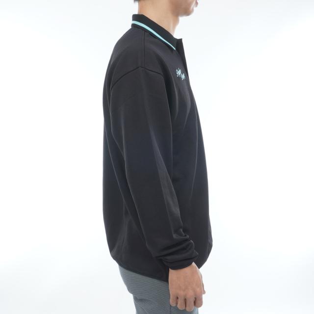 サイコバニー PSYCHO BUNNY GOLF モダングラフィック 長袖ポロシャツ