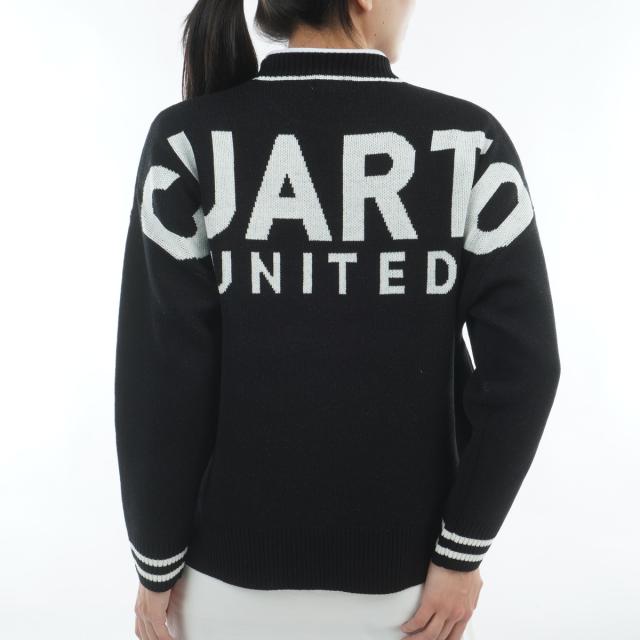 クアルトユナイテッド　CUARTO UNITED　ビッグロゴセーター　レディス_14