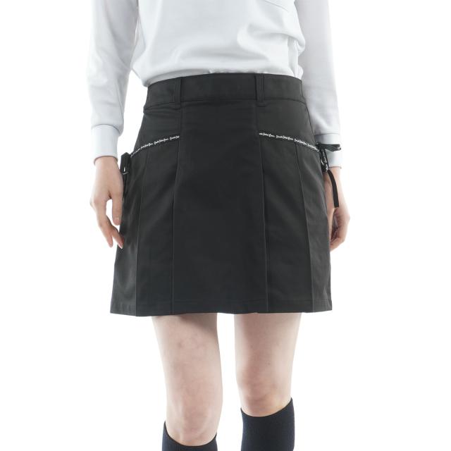 クアルトユナイテッド CUARTO UNITED リボンプリーツスカート レディス