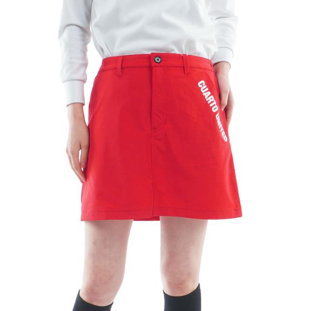 クアルトユナイテッド　CUARTO UNITED　ポーチ付きスカート　レディス