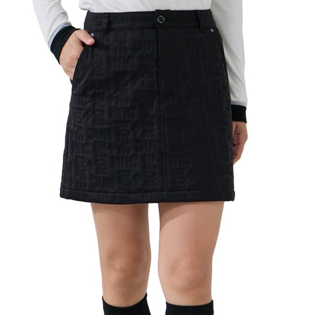 ジュン アンド ロペ　JUN & ROPE　ピンソニック中綿Aラインスカート　レディス