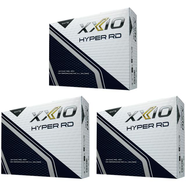 ダンロップ　XXIO　ゼクシオ HYPER RD ボール 3ダースセット